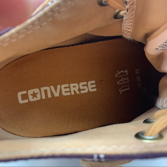 Converse Women's Sneakers in Dark Brown and Tan - Picture 14 of 15